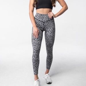 Balance Athletica Midnight snow leopard leggings
